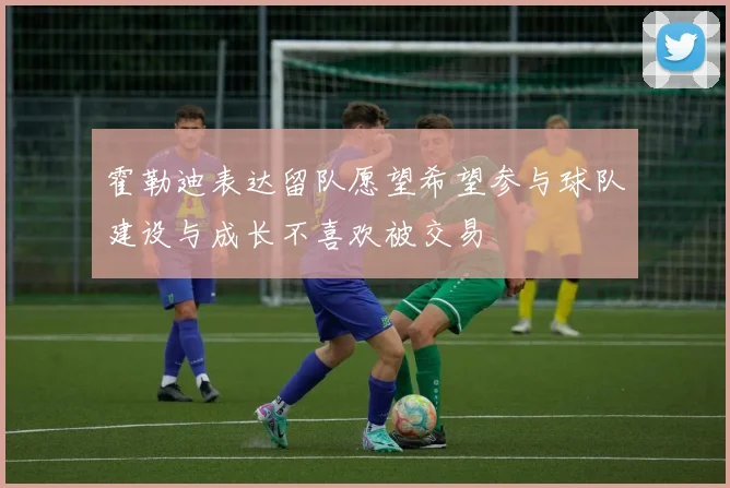 霍勒迪表达留队愿望希望参与球队建设与成长不喜欢被交易